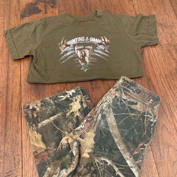 Real Tree Camo Outfit For Boys 